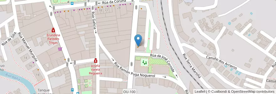 Mapa de ubicacion de Café Gaiola en Espanha, Galiza, Ourense, Ourense, Ourense.