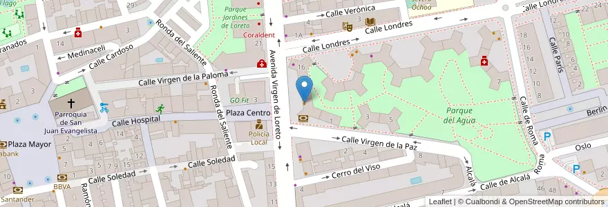 Mapa de ubicacion de Café Gijón en Espanha, Comunidade De Madrid, Comunidade De Madrid, Área Metropolitana De Madrid Y Corredor Del Henares, Torrejón De Ardoz.