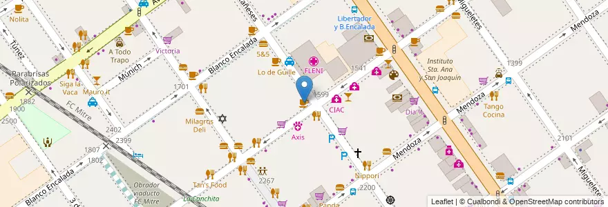 Mapa de ubicacion de Café Martínez, Belgrano en Argentina, Ciudad Autónoma De Buenos Aires, Buenos Aires, Comuna 13.