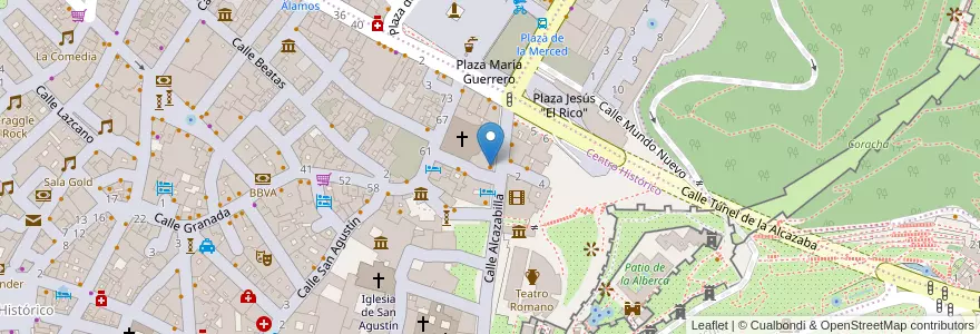 Mapa de ubicacion de Café Negro en Espagne, Andalousie, Malaga, Málaga-Costa Del Sol, Málaga.