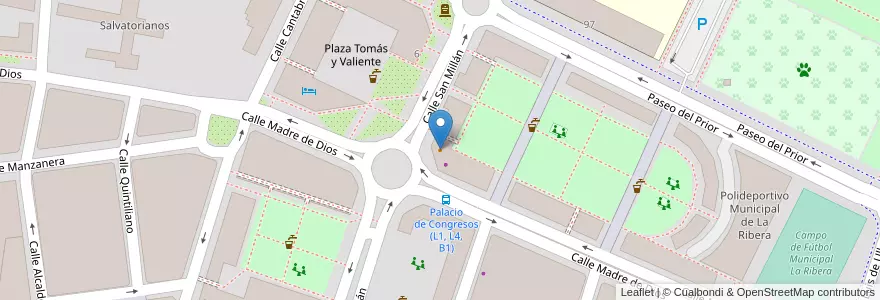 Mapa de ubicacion de Café Olimpo en Испания, Риоха, Риоха, Логронья.