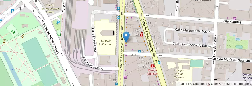 Mapa de ubicacion de Café Racer en 스페인, Comunidad De Madrid, Comunidad De Madrid, Área Metropolitana De Madrid Y Corredor Del Henares, 마드리드.