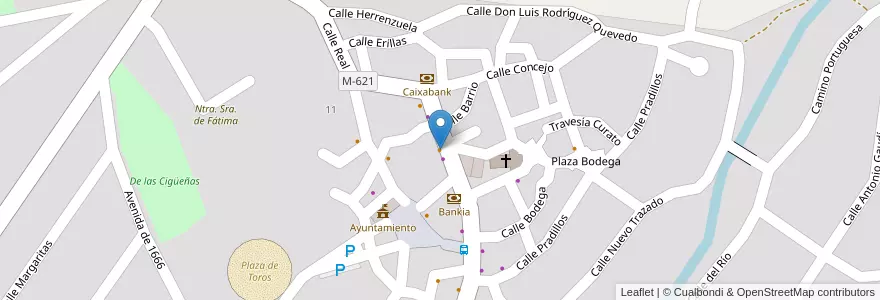 Mapa de ubicacion de Café Real en اسپانیا, بخش خودمختار مادرید, بخش خودمختار مادرید, Cuenca Del Guadarrama, Los Molinos.