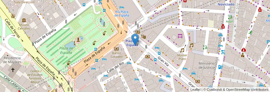 Mapa de ubicacion de Café & Tapas en Испания, Мадрид, Мадрид, Área Metropolitana De Madrid Y Corredor Del Henares, Мадрид.