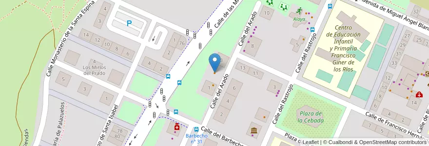 Mapa de ubicacion de Café Tramontana en España, Castilla Y León, Valladolid, Valladolid.