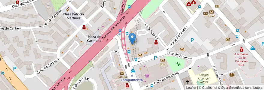 Mapa de ubicacion de Café Yebes en Espanha, Comunidade De Madrid, Comunidade De Madrid, Área Metropolitana De Madrid Y Corredor Del Henares, Madrid.