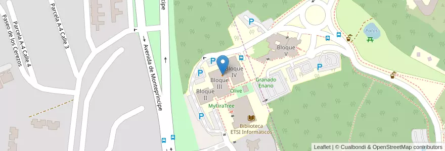 Mapa de ubicacion de Cafetería en إسبانيا, منطقة مدريد, منطقة مدريد, Área Metropolitana De Madrid Y Corredor Del Henares, Boadilla Del Monte, Pozuelo De Alarcón.