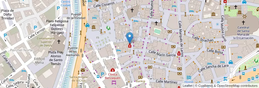 Mapa de ubicacion de Cafeteria Bertani Café en Испания, Андалусия, Málaga, Málaga-Costa Del Sol, Малага.