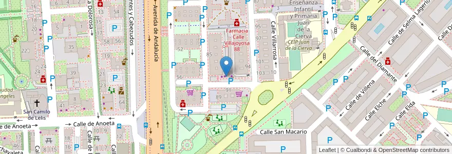 Mapa de ubicacion de Cafeteria Churreria La Picota en إسبانيا, منطقة مدريد, منطقة مدريد, Área Metropolitana De Madrid Y Corredor Del Henares, مدريد.