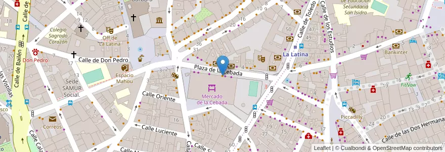 Mapa de ubicacion de Cafetería Coto en 西班牙, Comunidad De Madrid, Comunidad De Madrid, Área Metropolitana De Madrid Y Corredor Del Henares, Madrid.