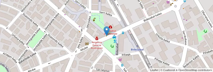Mapa de ubicacion de Cafeteria croh en Spanien, Autonome Gemeinschaft Baskenland, Bizkaia, Bilboaldea, Getxo.