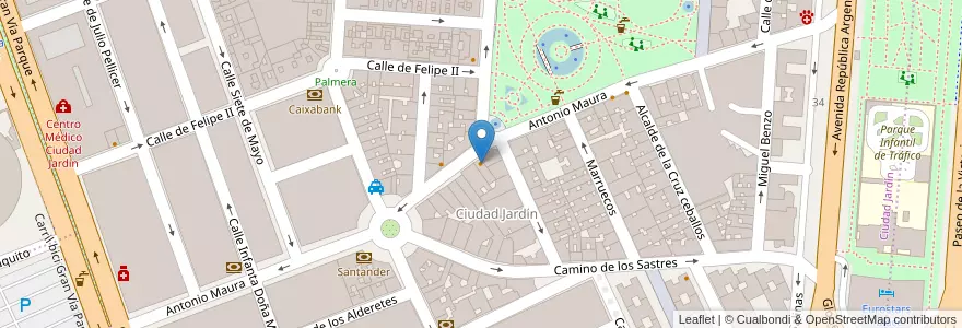 Mapa de ubicacion de Cafeteria Don Pepe en Espanha, Andaluzia, Córdova, Córdova.