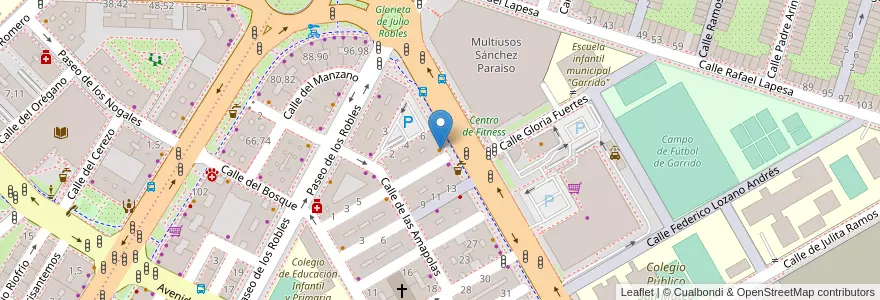 Mapa de ubicacion de Cafetería El Garabato en إسبانيا, قشتالة وليون, شلمنقة, دائرة شلمنقة, شلمنقة.