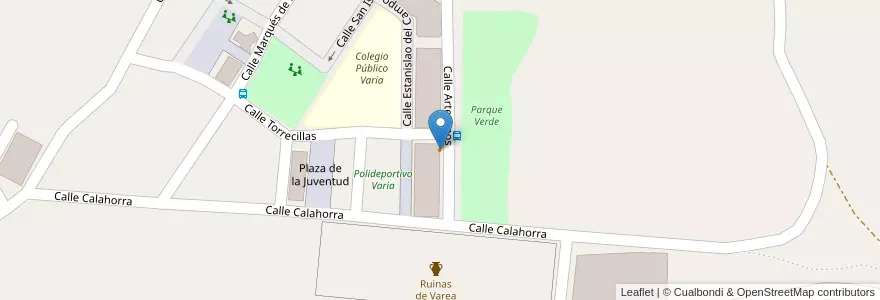 Mapa de ubicacion de Cafetería el parque en إسبانيا, لا ريوخا, لا ريوخا, لوغرونيو.