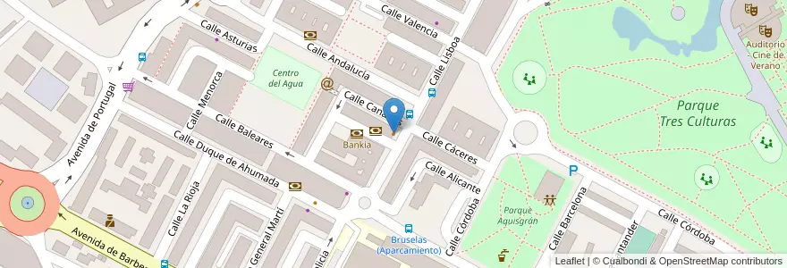 Mapa de ubicacion de Cafetería Grys en 西班牙, Castilla-La Mancha, Toledo, Toledo, Toledo.