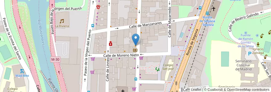 Mapa de ubicacion de Cafetería Juan Duque en 西班牙, Comunidad De Madrid, Comunidad De Madrid, Área Metropolitana De Madrid Y Corredor Del Henares, Madrid.