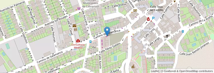 Mapa de ubicacion de Cafetería Madrigal en 西班牙, Castilla Y León, Salamanca, La Armuña, Cabrerizos.