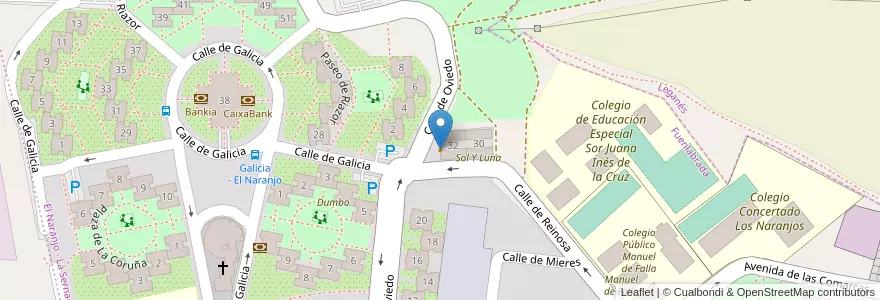Mapa de ubicacion de Cafetería Magalia en 스페인, Comunidad De Madrid, Comunidad De Madrid, Área Metropolitana De Madrid Y Corredor Del Henares, Fuenlabrada.