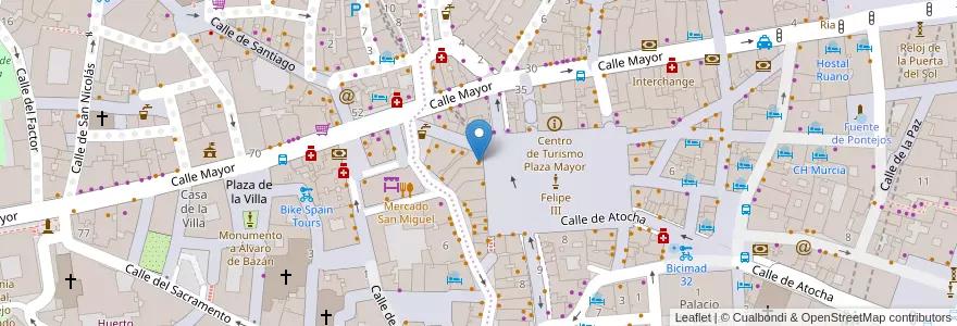 Mapa de ubicacion de Cafetería Magerit en Spanje, Comunidad De Madrid, Comunidad De Madrid, Área Metropolitana De Madrid Y Corredor Del Henares, Madrid.