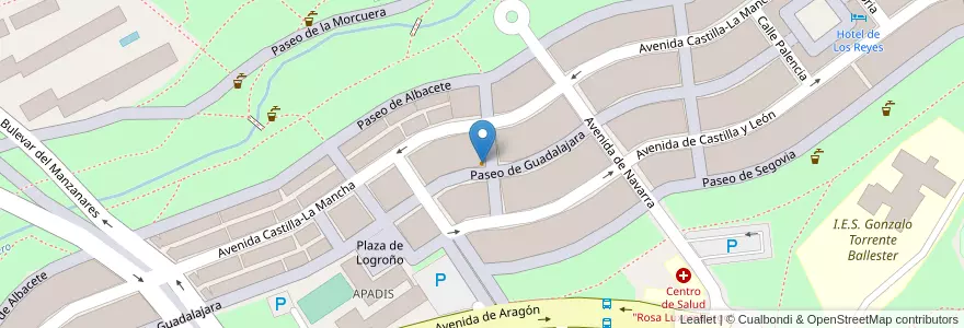 Mapa de ubicacion de Cafetería Man's en Spagna, Comunidad De Madrid, Comunidad De Madrid, Área Metropolitana De Madrid Y Corredor Del Henares, San Sebastián De Los Reyes.
