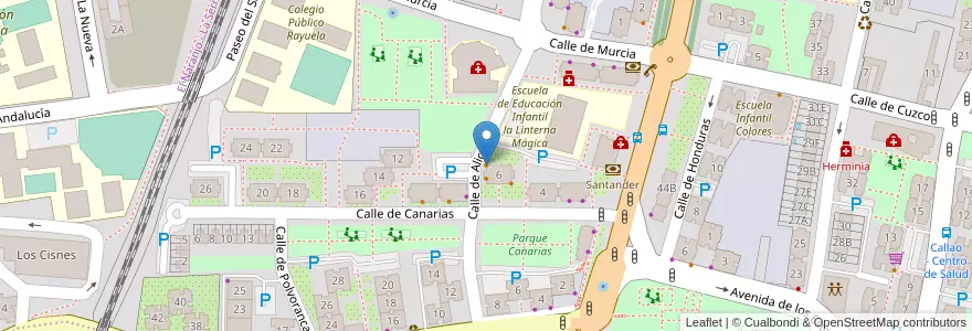 Mapa de ubicacion de Cafetería May en España, Comunidad De Madrid, Comunidad De Madrid, Área Metropolitana De Madrid Y Corredor Del Henares, Fuenlabrada.