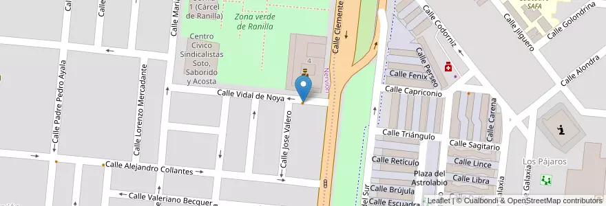 Mapa de ubicacion de Cafetería Nene en 西班牙, 安达鲁西亚, Sevilla, Sevilla.