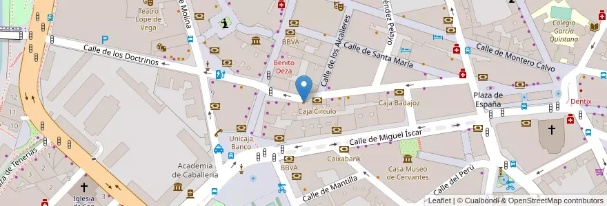 Mapa de ubicacion de Cafetería Oxford en Испания, Кастилия И Леон, Вальядолид, Вальядолид.
