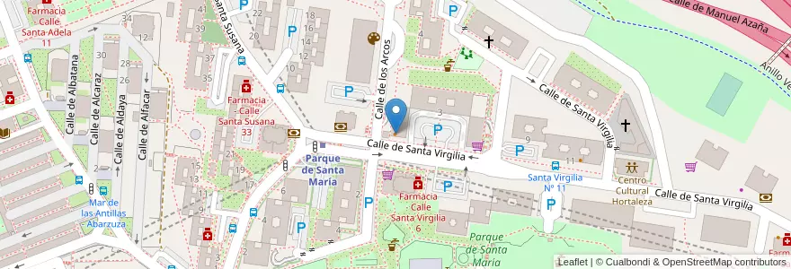Mapa de ubicacion de Cafetería Z II en 西班牙, Comunidad De Madrid, Comunidad De Madrid, Área Metropolitana De Madrid Y Corredor Del Henares, Madrid.
