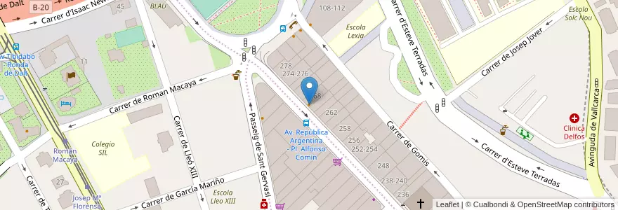 Mapa de ubicacion de Caffe di San Marco en Испания, Каталония, Барселона, Барселонес, Барселона.