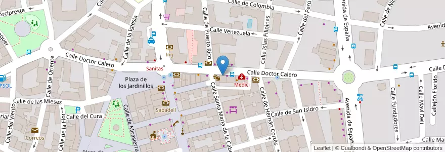 Mapa de ubicacion de Caixa Bank en Spagna, Comunidad De Madrid, Comunidad De Madrid, Área Metropolitana De Madrid Y Corredor Del Henares, Majadahonda.