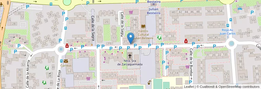 Mapa de ubicacion de Caixabank en 스페인, Comunidad De Madrid, Comunidad De Madrid, Área Metropolitana De Madrid Y Corredor Del Henares, Leganés.