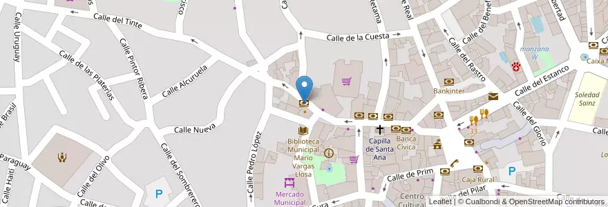 Mapa de ubicacion de Cajamar en Sepanyol, Comunidad De Madrid, Comunidad De Madrid, Cuenca Alta Del Manzanares, Colmenar Viejo.