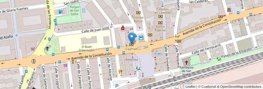 Mapa de ubicacion de Cajamar en スペイン, マドリード州, Comunidad De Madrid, Área Metropolitana De Madrid Y Corredor Del Henares, Torrejón De Ardoz.
