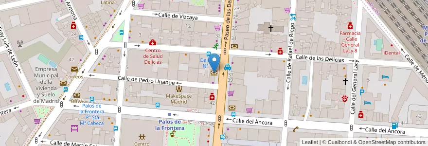 Mapa de ubicacion de Cajamar en Испания, Мадрид, Мадрид, Área Metropolitana De Madrid Y Corredor Del Henares, Мадрид.