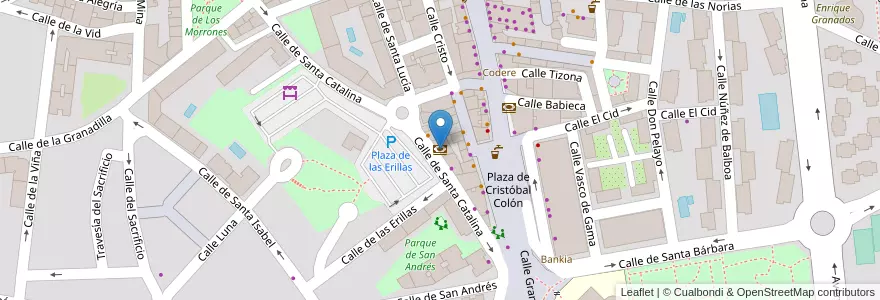 Mapa de ubicacion de Cajastur en إسبانيا, منطقة مدريد, منطقة مدريد, Área Metropolitana De Madrid Y Corredor Del Henares, Majadahonda.