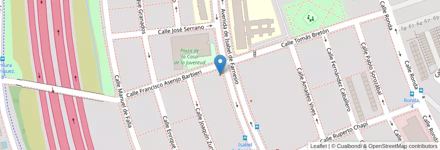 Mapa de ubicacion de CakeTime en Spain, Community Of Madrid, Community Of Madrid, Área Metropolitana De Madrid Y Corredor Del Henares, Boadilla Del Monte.