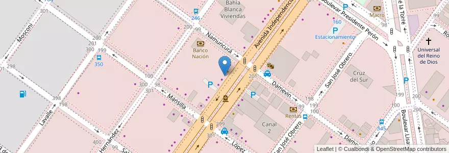 Mapa de ubicacion de Caleta en Argentinië, Santa Cruz, Chili, Mercado De La Ciudad, Deseado, Caleta Olivia.