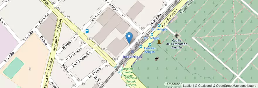 Mapa de ubicacion de Camara 81311 Paternal, Villa Ortuzar en آرژانتین, Ciudad Autónoma De Buenos Aires, Buenos Aires, Comuna 15.