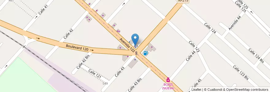 Mapa de ubicacion de Camara de Grabadores de Autopartes en Arjantin, Buenos Aires, Partido De Ensenada.