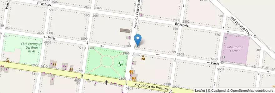 Mapa de ubicacion de Camara de Industria Comercio y Profesionales de Isidro Casanova en Argentina, Buenos Aires, Partido De La Matanza, Isidro Casanova.