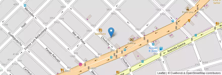 Mapa de ubicacion de Camicie S.R.L., Floresta en آرژانتین, Ciudad Autónoma De Buenos Aires, Buenos Aires, Comuna 10.