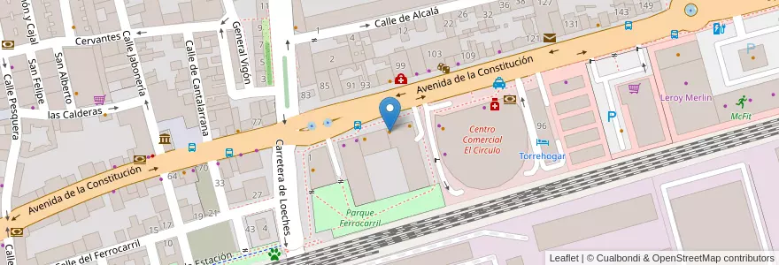 Mapa de ubicacion de Camino Real en 西班牙, Comunidad De Madrid, Comunidad De Madrid, Área Metropolitana De Madrid Y Corredor Del Henares, Torrejón De Ardoz.