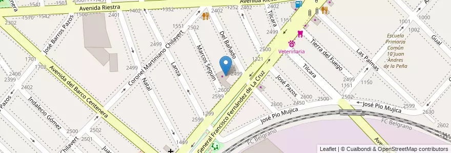 Mapa de ubicacion de Camiones Pascualito, Nueva Pompeya en Argentinië, Ciudad Autónoma De Buenos Aires, Comuna 4, Buenos Aires.