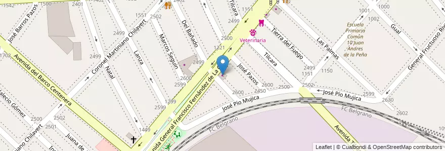 Mapa de ubicacion de Camiones Pascualito, Nueva Pompeya en Argentina, Ciudad Autónoma De Buenos Aires, Comuna 4, Buenos Aires.