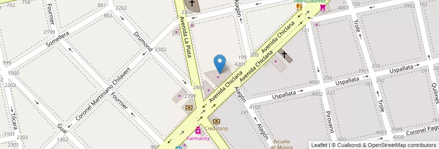 Mapa de ubicacion de Camiones Persico, Nueva Pompeya en Argentinien, Ciudad Autónoma De Buenos Aires, Comuna 4, Buenos Aires.