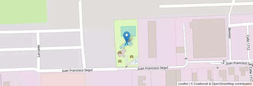 Mapa de ubicacion de Camping del Jockey Club Rosario en Argentinië, Santa Fe, Departamento Rosario, Municipio De Rosario, Rosario.