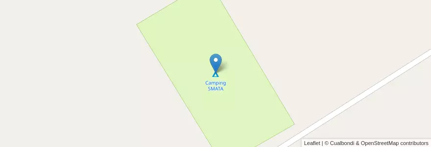Mapa de ubicacion de Camping SMATA en Arjantin, Buenos Aires, Partido De Zárate.