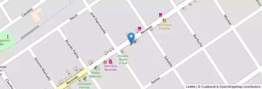 Mapa de ubicacion de Campos Arte Tattoo en Arjantin, Buenos Aires, Partido De Lomas De Zamora, Ingeniero Budge.