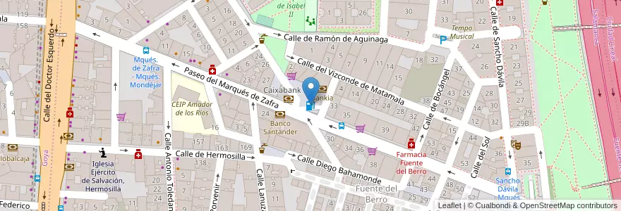 Mapa de ubicacion de CAMPSA en Sepanyol, Comunidad De Madrid, Comunidad De Madrid, Área Metropolitana De Madrid Y Corredor Del Henares, Madrid.