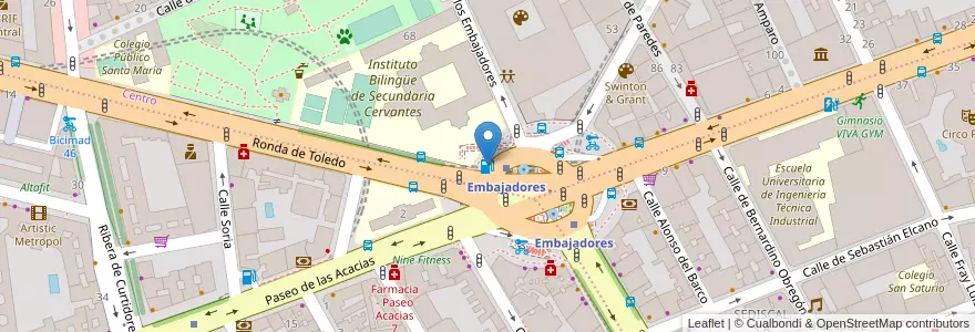 Mapa de ubicacion de Campsa en 스페인, Comunidad De Madrid, Comunidad De Madrid, Área Metropolitana De Madrid Y Corredor Del Henares, 마드리드.